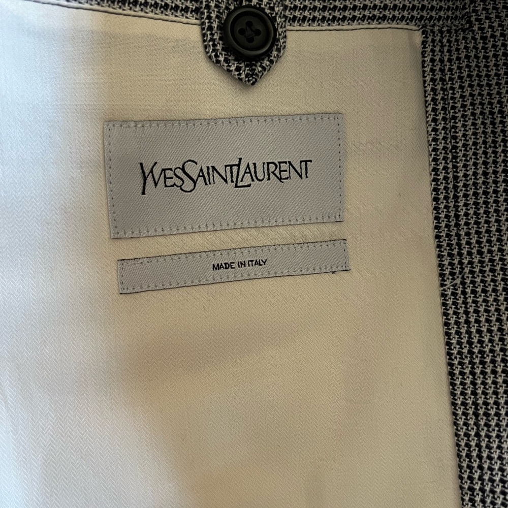 YSL men’s jacket.